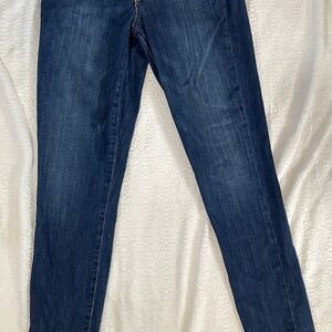 Joe's Jeans Dark High Rise Blue Skinny Jeans